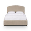 Leah Performance Chenille Bed - Taupe / 48" - Three Quarter XL