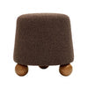 Jaine Ottoman - Chocolate Brown