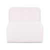 Gorge Modular Armless Chair - Cream