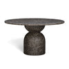 Cynthia Concrete Indoor/Outdoor Dining Table - Dark Emperador Marble