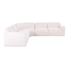 Gorge 5-Piece Modular Corner Sectional - Cream