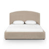 Leah Performance Chenille Bed - Taupe / Queen
