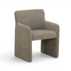 Crawley Performance Linen Chenille Dining Chair - Mink