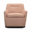 Mado Swivel Accent Chair - Peach