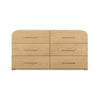 Marissa Ash 6-Drawer Dresser - Natural Ash