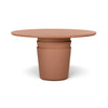 Margot Indoor/Outdoor Round Dining Table - Terracotta