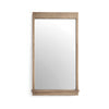 Aimee 44"X77" Solid Brushed Ash Floor Mirror