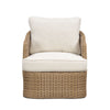 Axel Boucle Outdoor Accent Chair - Cream