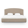 Leah Performance Chenille Bed - Taupe / King