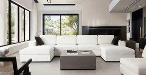 6PC Layout (2 armless chair / 2 corner / 2 ottoman)